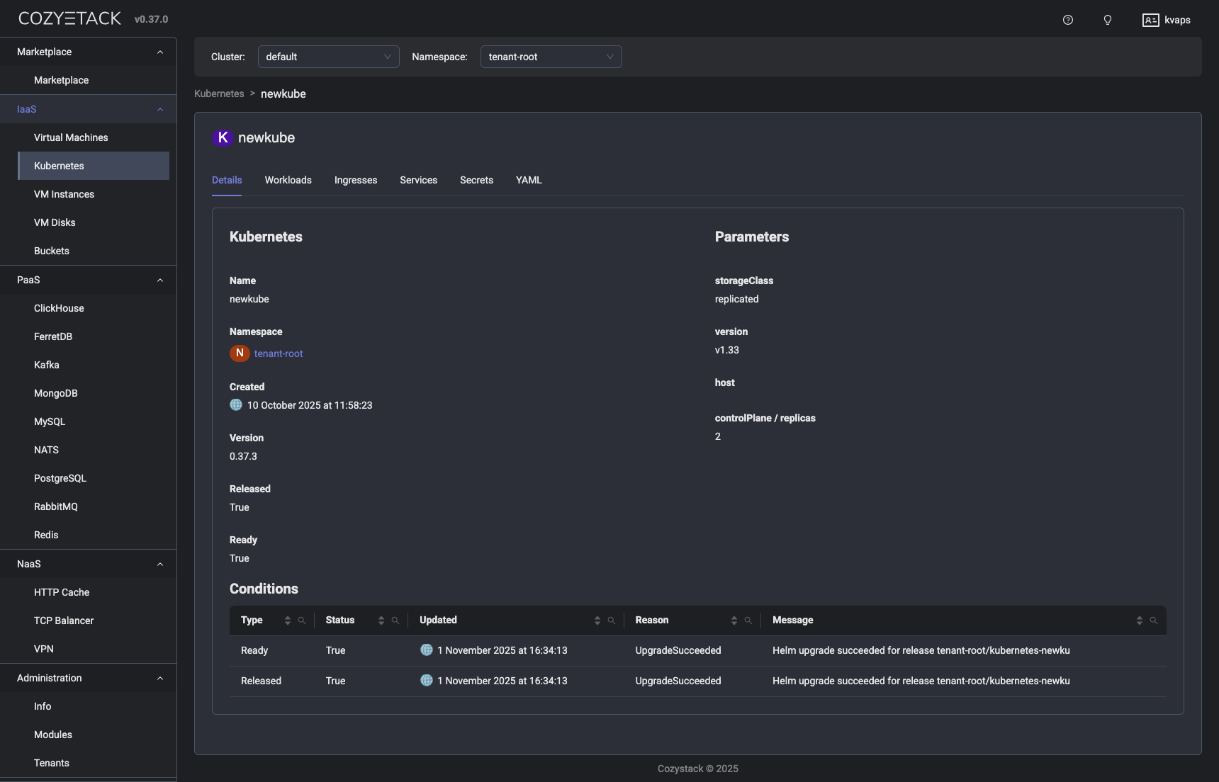 Screenshot 3 - Dark Mode